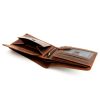 Nordee UGLE N992 barna bőr férfi pénztárca 13x9.8x2.8 cm