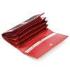 Gregorio ULV LB32 piros női bőr pénztárca 18,5 x 9 cm