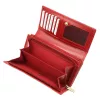 Gregorio ULV 632 piros női bőr pénztárca 18 x 10 cm