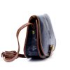 Florence ART. 882 MULTI navy női bőr válltáska, oldaltáska 19 x 15 x 7 cm