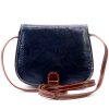 Florence ART. 882 MULTI navy női bőr válltáska, oldaltáska 19 x 15 x 7 cm