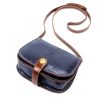 Florence ART. 882 MULTI navy női bőr válltáska, oldaltáska 19 x 15 x 7 cm