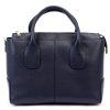 Luka 24-039   navy női bőr kézitáska 32 x 23 x 16 cm