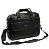 Ormi PU-3507# fekete férfi rostbőr aktatáska 42 x 30 x 12 cm