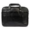 Ormi PU-3507# fekete férfi rostbőr aktatáska 42 x 30 x 12 cm