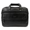 Ormi PU-3507# fekete férfi rostbőr aktatáska 42 x 30 x 12 cm