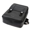 Pierre Cardin 504 MANDY01 fekete férfi laptoptartós rostbőr hátizsák 15,6"  33 x 43 x 14 cm