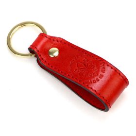   Florence BRE-2 piros mintás bőr kulcstartó 10 x 2 x 2.5 cm