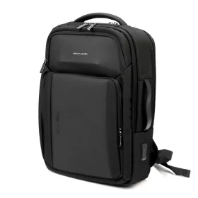   Pierre Cardin 4456 ALAN05 fekete férfi laptoptartós hátizsák 17"  32 x 46 x 16 cm