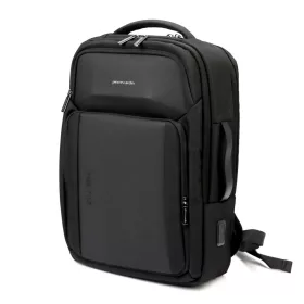   Pierre Cardin 4456 ALAN05 fekete férfi laptoptartós hátizsák 17"  32 x 46 x 16 cm