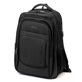   Pierre Cardin 4451 ALAN05 fekete férfi hátizsák 36 x 47 x 17 cm