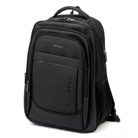   Pierre Cardin 4451 ALAN05 fekete férfi hátizsák 36 x 47 x 17 cm