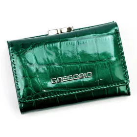   Gregorio BC-117 zöld női bőr pénztárca 12.5 x 9 x 3.5 cm
