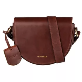   Burkely Edgy Eden X-Over barna bőr női válltáska, crossbody