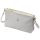 Gregorio 1736 szürke női bőr válltáska, oldaltáska, crossbody 24 x 15 x 7 cm