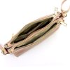 Gregorio 1736 púder színű női bőr válltáska, oldaltáska, crossbody 24 x 15 x 7 cm