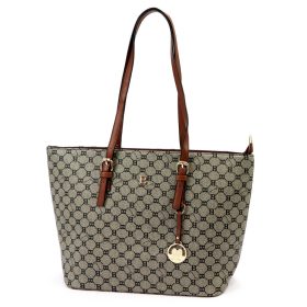 BRICIOLE 2002 konyak női válltáska 42 x 28 x 15 cm