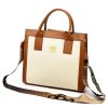 EGO ES0247CR 150224JZ krém női bőr kézitáska 30 x 28 x 13 cm