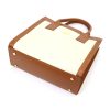 EGO ES0247CR 150224JZ krém női bőr kézitáska 30 x 28 x 13 cm