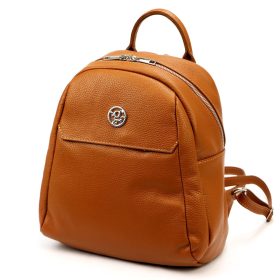   Gregorio 1742 olasz barna női bőr hátizsák 28 x 30 x 14 cm