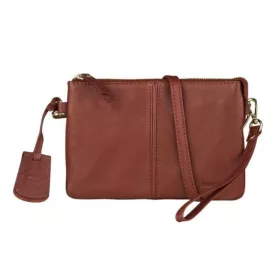 Burkely Secret Sage barna színű női bőr válltáska