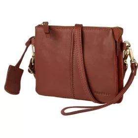 Burkely Secret Sage barna színű női bőr válltáska