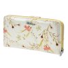 Eslee F6026 sárga női rostbőr pénztárca 19.5 x 11.5 x 3.5 cm