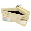 Eslee F6026 sárga női rostbőr pénztárca 19.5 x 11.5 x 3.5 cm