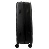 Pierre Cardin MED12 fekete abs 3 db-os bőrönd szett 58, 68, 78 cm