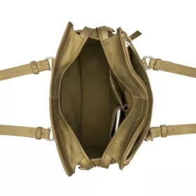   Burkely Cody zöld színű női bőr kézitáska, válltáska