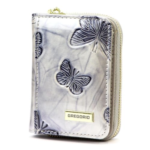 Gregorio BTS-125 krém női bőr pénztárca 7.5 x 10.5 x 3.5 cm