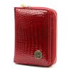 Gregorio GF125 piros női bőr pénztárca 7.5 x 10.5 x 3.5 cm