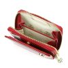 Gregorio GF125 piros női bőr pénztárca 7.5 x 10.5 x 3.5 cm