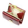 Gregorio GF126 piros női bőr pénztárca 10 x 8.5 x 3.5 cm