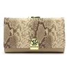 Gregorio SMC-108 bézs női bőr pénztárca 16,5 × 9,5 cm