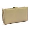 Gregorio SMC-108 bézs női bőr pénztárca 16,5 × 9,5 cm