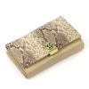 Gregorio SMC-108 bézs női bőr pénztárca 16,5 × 9,5 cm