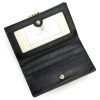 Gregorio SLM-117 fekete női bőr pénztárca 12.5 x 8 x 3.5 cm