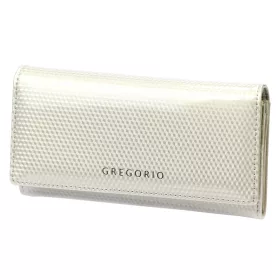   Gregorio CB-100 bézs női lakkbőr pénztárca 18.5 x 10 x 4 cm