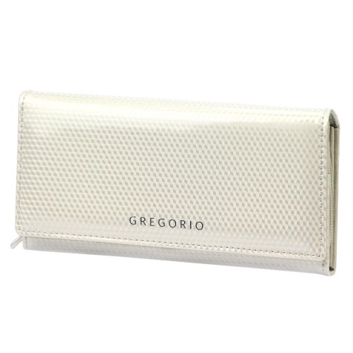 Gregorio CB-106 bézs női lakkbőr pénztárca 19 x 10 x 4 cm