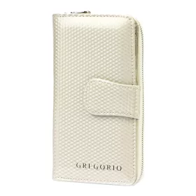   Gregorio CB-116 bézs női marhabőr pénztárca 9.5 x 16.5 x 3.8 cm