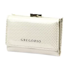   Gregorio CB-117 bézs női lakkbőr pénztárca 12 x 8.5 x 3 cm