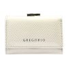 Gregorio CB-117 bézs női lakkbőr pénztárca 12 x 8.5 x 3 cm