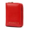 Gregorio IT-125 piros női bőr pénztárca 7.5 x 10.5 x 3.5 cm