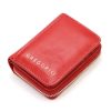 Gregorio IT-125 piros női bőr pénztárca 7.5 x 10.5 x 3.5 cm