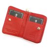 Gregorio IT-125 piros női bőr pénztárca 7.5 x 10.5 x 3.5 cm