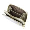 Gregorio SN-125 szürke női bőr pénztárca 7.5 x 10.5 x 3.5 cm