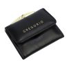 Gregorio IT-126 fekete női bőr pénztárca 10 x 8.5 x 3.5 cm