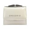 Gregorio CB-126 bézs női bőr pénztárca 10 x 7,5 cm