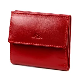   EL FORREST 1500-480 RFID piros női bőr pénztárca 10 x 9 x 2.5 cm